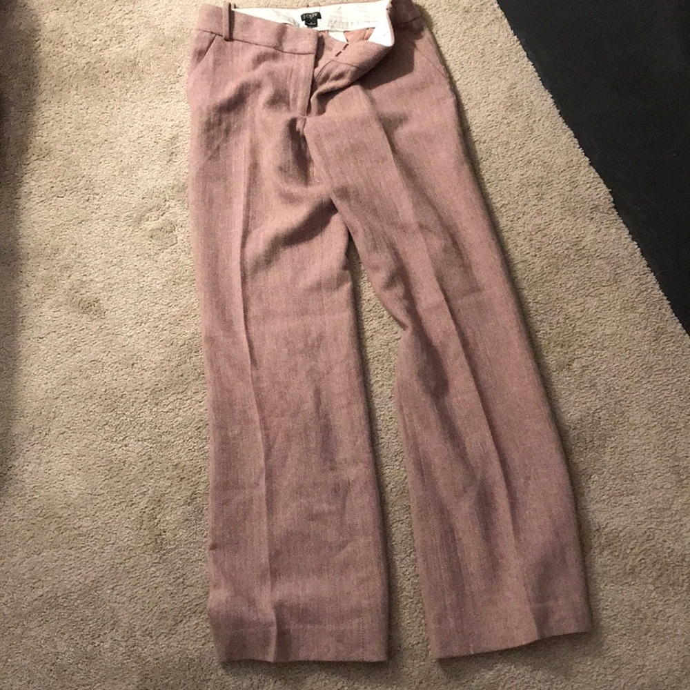 Jcrew wool pants.